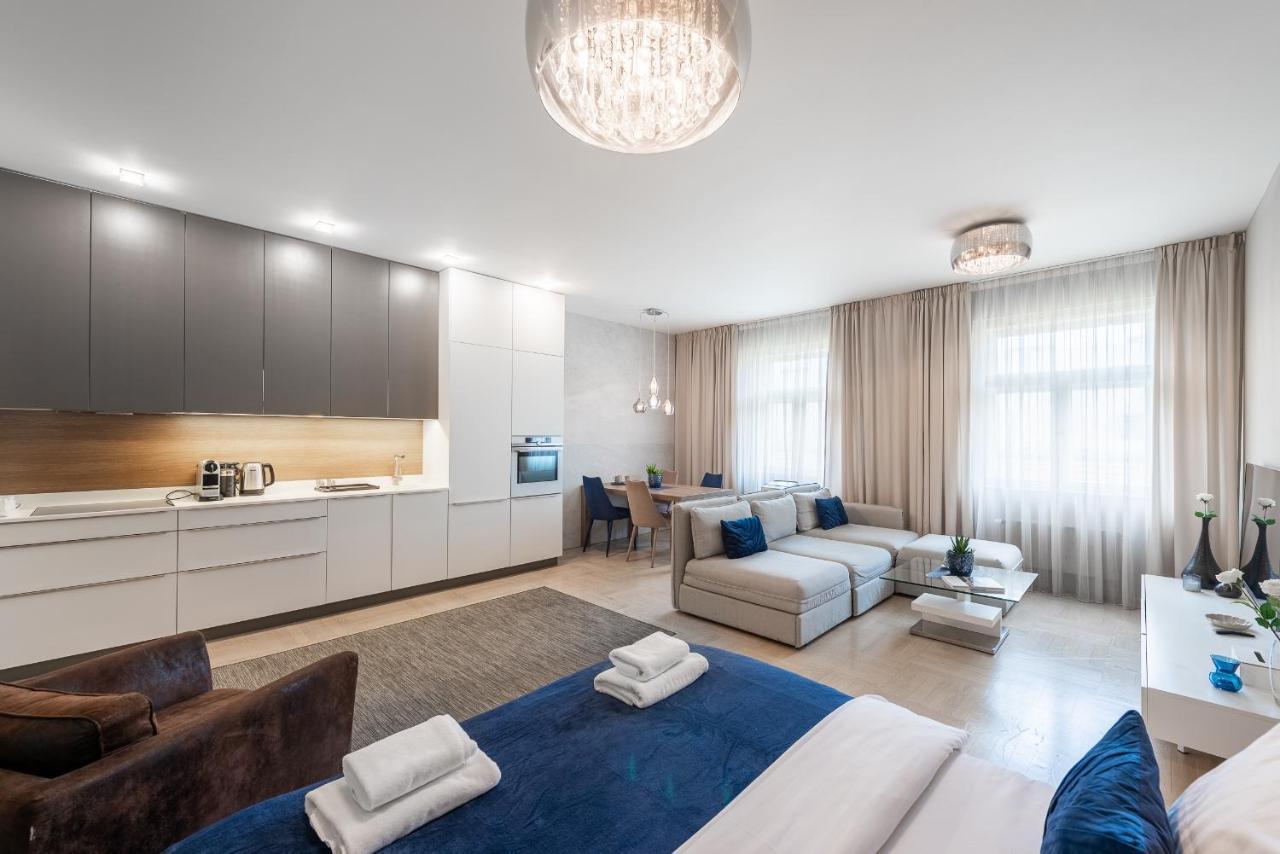 Appartement New Luxury Apt With Ac&Parking In The Center Of Prague Extérieur photo