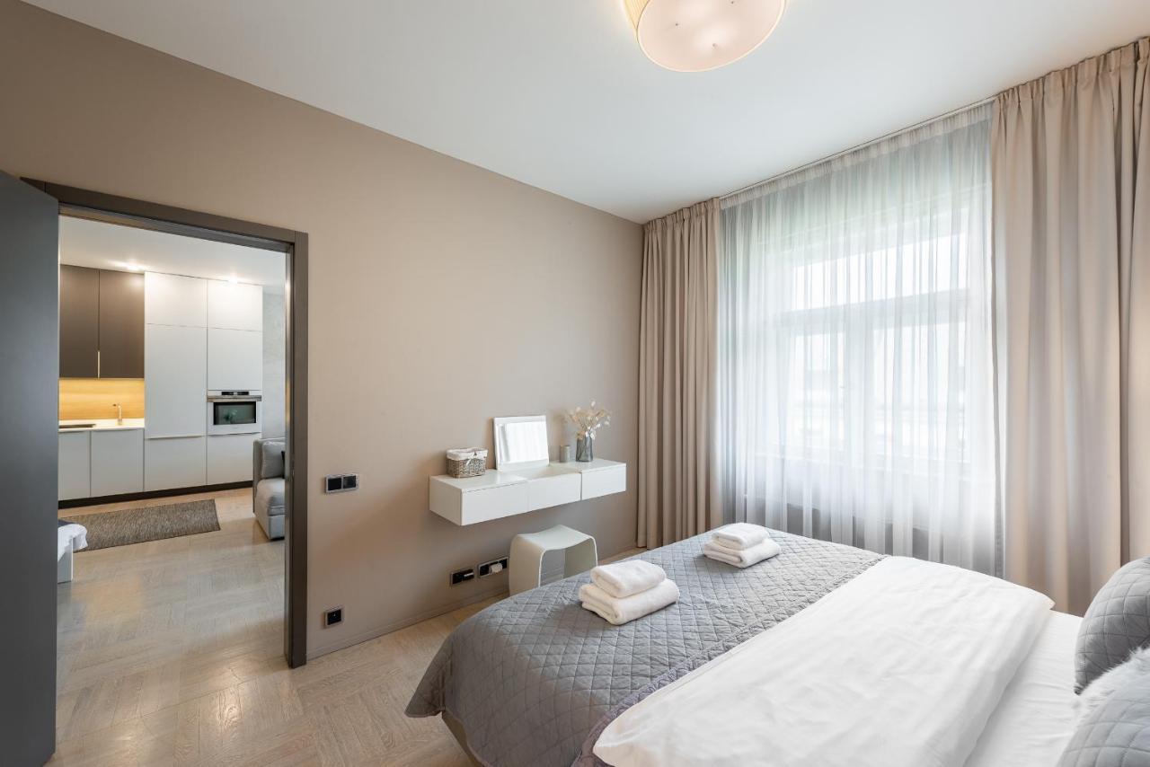 Appartement New Luxury Apt With Ac&Parking In The Center Of Prague Extérieur photo